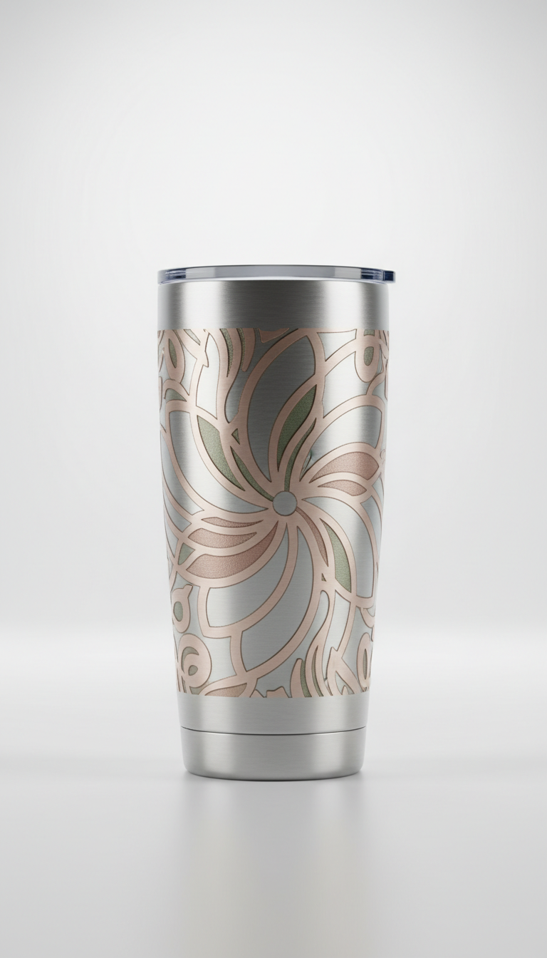 Stainless Steel Engraved Tumbler