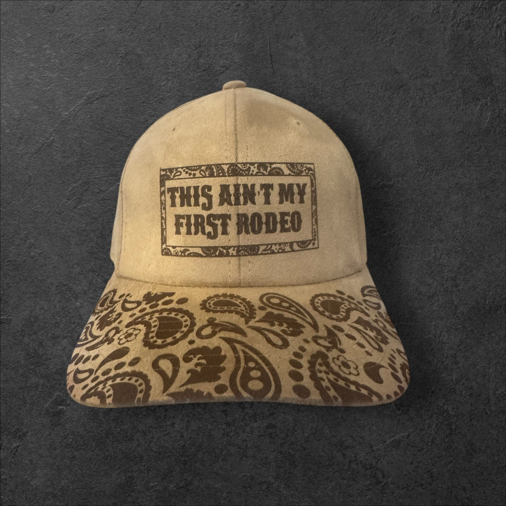 Baseball custom engraved hats!